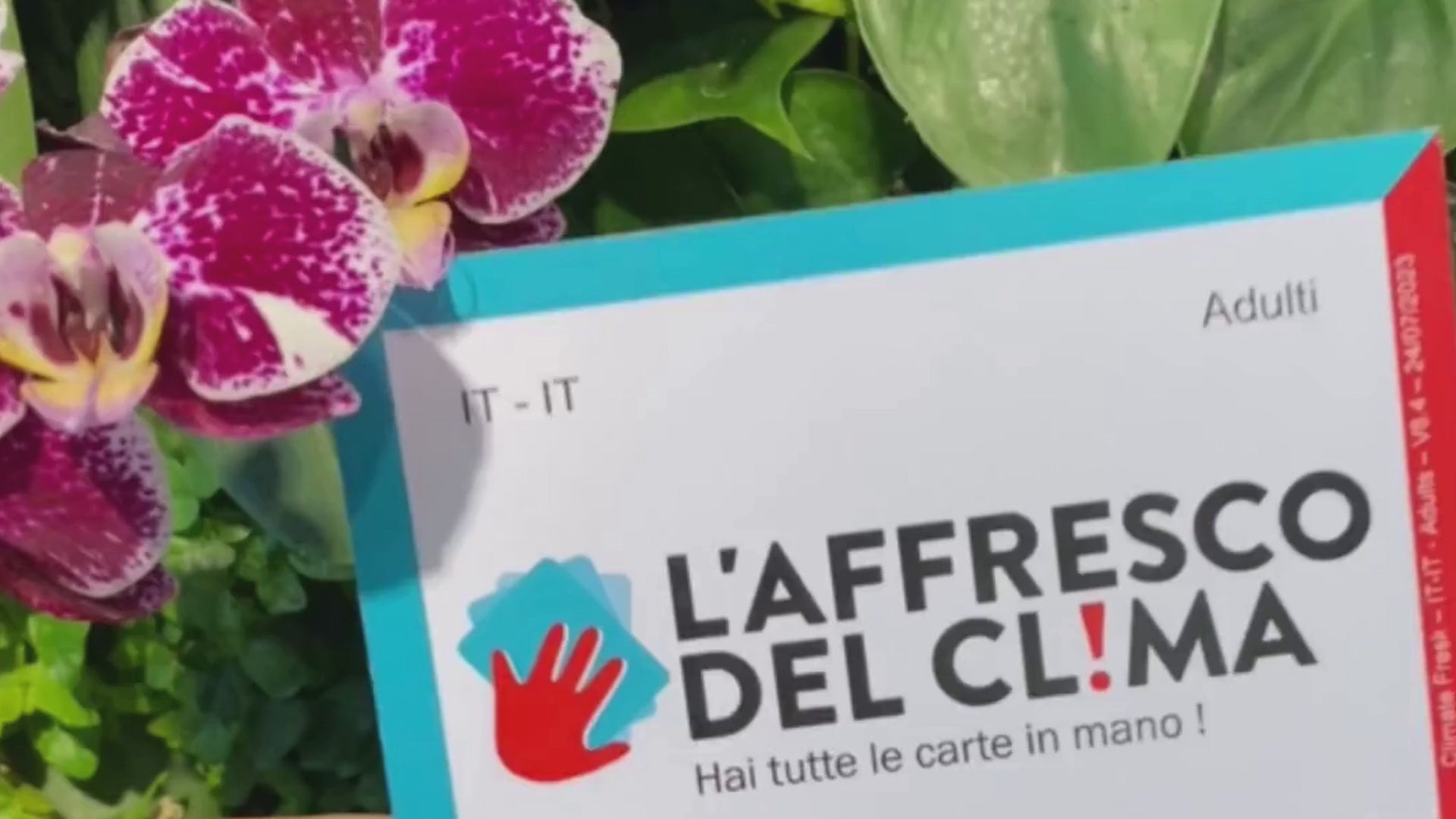 Video of employees participating in the company event ‘L’Affresco del Clima’